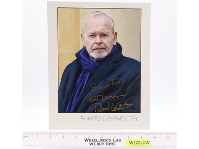 Admiral Motti Star Wars A New Hope Richard LeParmentier AUTOGRAPHED 8x10 Photo