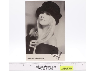 Christina Applegate Married with Children AUTOGRAPHED B&W 5.5x8 Photograph