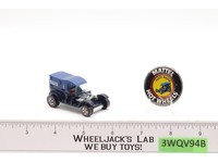 Paddy Wagon Dark Blue NICE W/ BUTTON 1969 1970 Hot Wheels Mattel Redlines RL