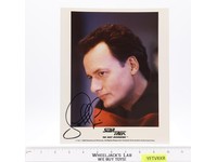 Q Star Trek Next Generation John De Lancie AUTOGRAPHED 8 x 10 Picture