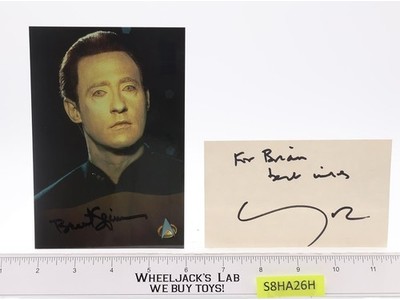 Data Star Trek Next Generation Brent Spiner AUTOGRAPHED 5x7 Picture