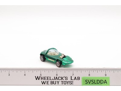 Silhouette Green White Interior 1967 1968 Hot Wheels Mattel Vintage Redline RL