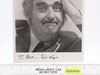 Captain Kangaroo Bob Keeshan AUTOGRAPHED B&W 8x10 Photograph