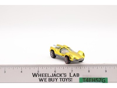 Mantis Yellow 1969 1970 Hot Wheels Mattel Vintage Redline RL