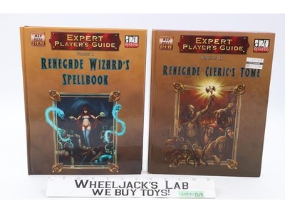 D&D Expert Player's Guide Vol I&II Renegade Wizard's Spellbook & Cleric's Tome