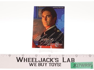 #30 Jeffrey Sinclair Babylon 5 Michael O'Hare AUTOGRAPHED Trading Card