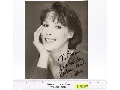 Barbara March Star Trek The Next Generation AUTOGRAPHED B&W 8x10 Photograph