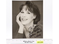 Barbara March Star Trek The Next Generation AUTOGRAPHED B&W 8x10 Photograph