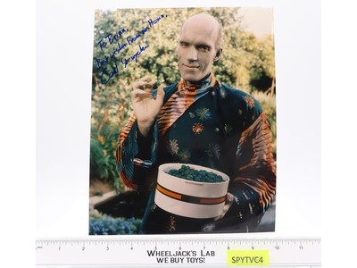 Mr. Homn Star Trek Next Generation Carel Struycken AUTOGRAPHED 8x10 Picture
