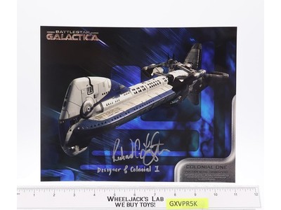 Richard Livingston Designer Battlestar Galactica AUTOGRAPHED 8x10 Photograph