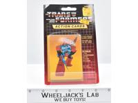 Perceptor Sealed Pack Card #18 of Transformers Trading Action Cards 1985 G1