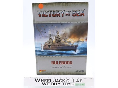 Victory at Sea Rulebook WWII Naval Warfare Strategy Guide WARLORD Games 2021 HC