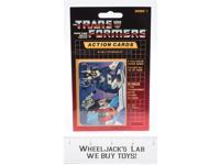Megatron Sealed Pack Card #132 Transformers Trading Action Cards 1985 G1