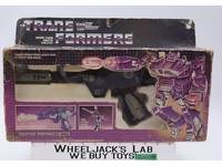 Shockwave 100% Complete W/BOX & INSERT WORKS G1 Transformers 1985 Vintage