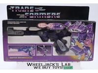 Shockwave 100% Complete W/BOX & INSERT WORKS G1 Transformers Action Figure
