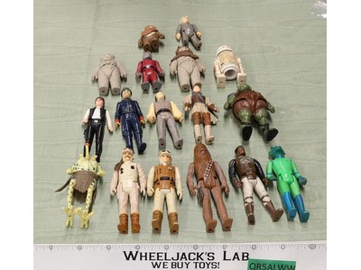 Lot 9 of 35 Vintage Star Wars 1970-1980's  Action Figures
