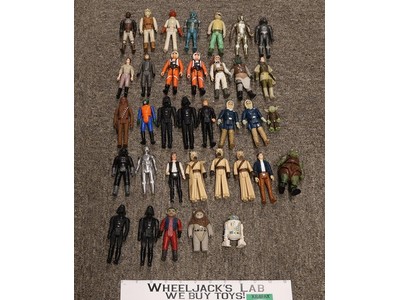 Lot 7 of 35 Vintage Star Wars 1970-1980's Action Figures