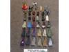 Lord of the Rings Burger King Toy Figure Complete Display Base Ring Set 2001