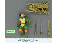Michaelangelo Camo Bandanna Turtleflage Deluxe Series TMNT 1997 100% Complete