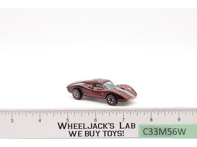 Ford MK IV Brown Hot Wheels 1968 Mattel Vintage Redline RL