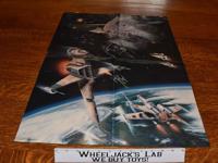 Vintage 1983 Star Wars Return of the Jedi Fan Club Poster 20" x 27"