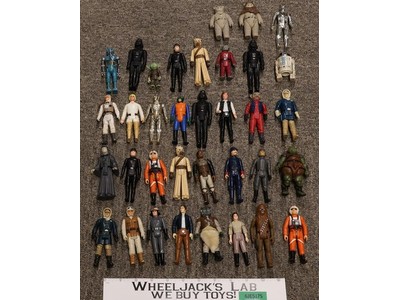 Lot 8 of 35 Vintage Star Wars 1970-1980's Action Figures