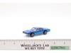 Custom Dodge Charger Blue 1968 1969 Hot Wheels Mattel Vintage Redline RL