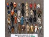 Lot 4 of 36 Vintage Star Wars 1970-1980's Action Figures