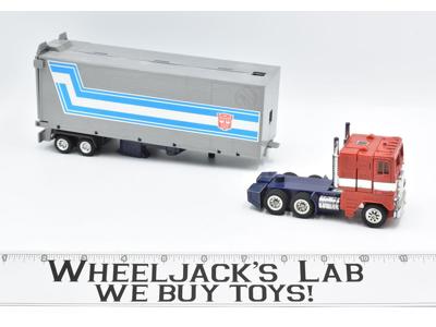 Optimus Prime Cab + Trailer _ 1985 Vintage G1 Transformers Hasbro Action Figure