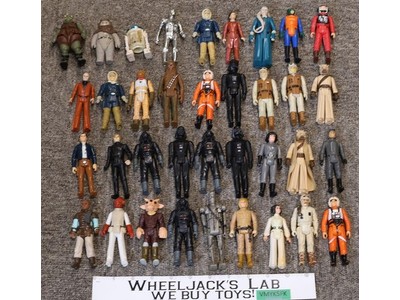 Lot 5 of 36 Vintage Star Wars 1970-1980's Action Figures