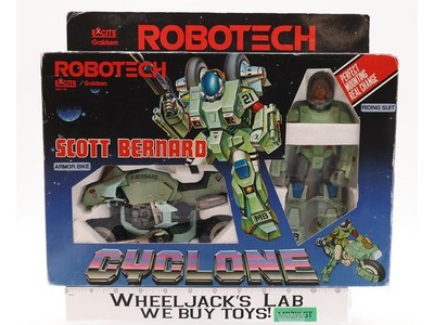 Scott Bernard Armor Bike Riding Suit Cyclone Robotech Excite Gakken