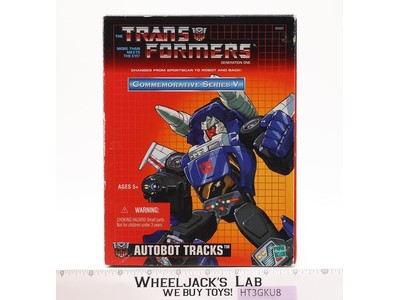 Autobot Tracks Commemorative Series Reissue Transformers 2003 Hasbro MISB NEW