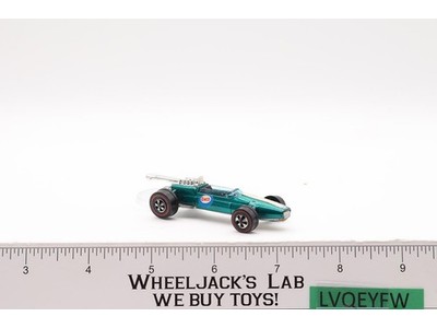 Brabham-Repco F-1 Aqua 1969 Hot Wheels Mattel Vintage Redline RL