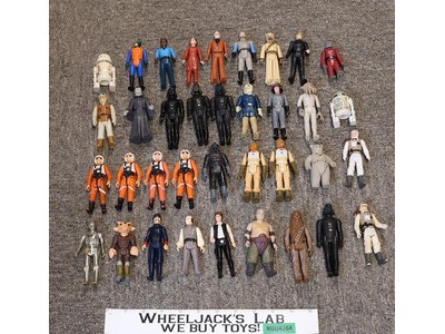 Lot 2 of 36 Vintage Star Wars 1970-1980's Action Figures