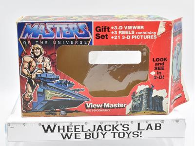 Viewmaster Gift Box 1983 MOTU Masters of the Universe Mattel Vintage