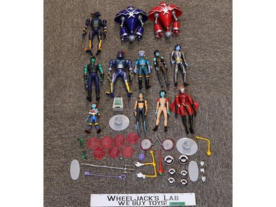 Lot of 12 ReBoot by Irwin Action Figures Plus Assorted Accessories