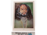 L'Kor by Richard Herd Autograph 2001 Star Trek Poster 17 x 12 Limited Edition