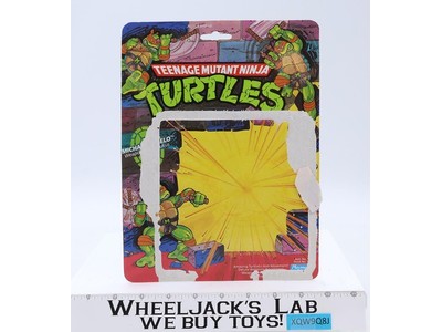 Michaelangelo Cardback Ten Back Teenage Mutant Ninja Turtles TMNT 1988 Playmates