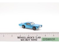 Custom Continental Mark III Light Blue 1969 Redline Hot Wheels Mattel Vintage RL
