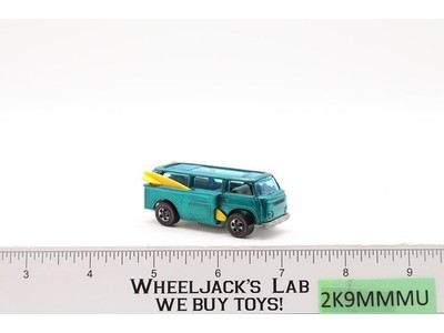 Volkswagen Beach Bomb Aqua Hot Wheels 1969 Mattel Vintage Redline RL
