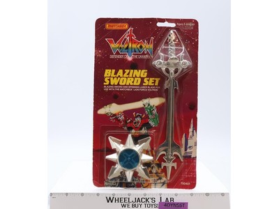 Blazing Sword Set Voltron Defender of the Universe 1984 Matchbox NEW SEALED