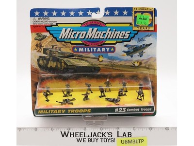 Military Troops #23 Military 7000 Micro Machines Galoob 1993 MOSC