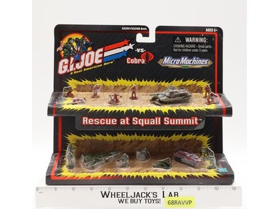 Rescue at Squall Summit Playset Micro Machines GI Joe VS Cobra 2002 Galoob MISB