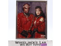 Worf & Jadzia Star Trek Deep Space 9 Dorn/Farrell AUTOGRAPHED Framed Picture