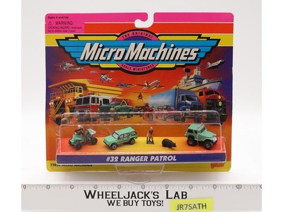 Ranger Patrol #32 Scale Miniatures 75030 Micro Machines Galoob 1997 MOSC
