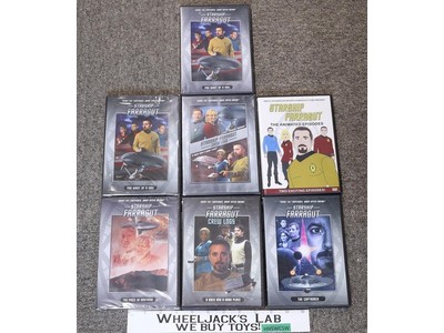 Set of 7 Star Trek Starship Farragut Fan Film Series DVDs