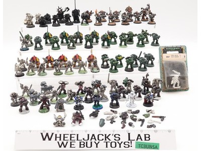 Lot of 86 Miscellaneous Space Marines & Adeptus Sororitas Warhammer 40K GW