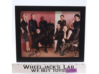 Cast of Star Trek Voyager Limited Edition REPRINT Framed Picture