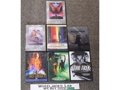 Set of 7 Star Trek DVDs Nemesis First Contact Final Frontier + More
