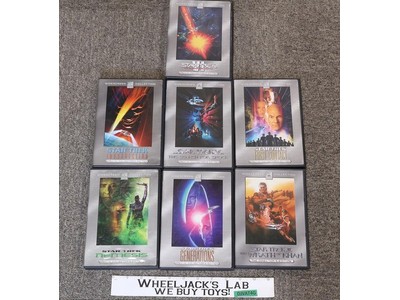 Set of 7 Star Trek DVDs Generations Nemesis First Contact Insurrection + More